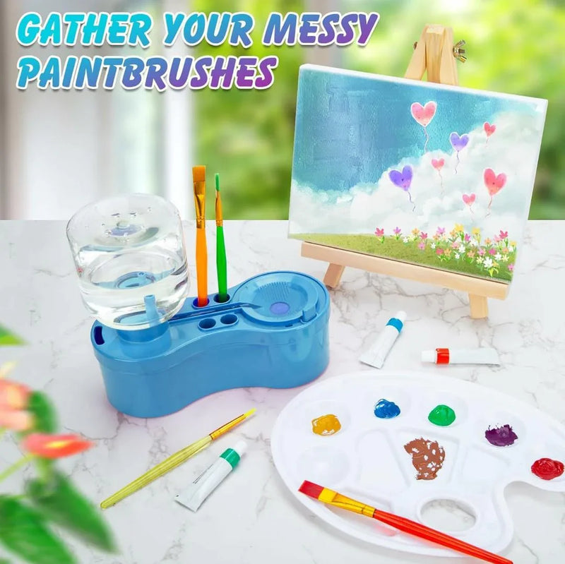 (BUY 1 GET 1 FREE) Automatic Brush Cleaner for Artists | Premium German 6-in-1 design