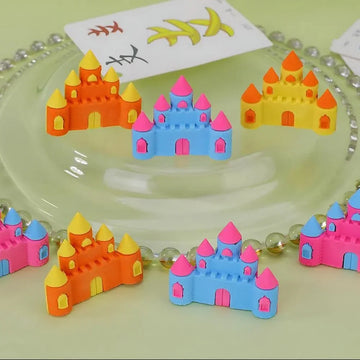(Buy 1 Get 1 Free) Cute Castle Eraser – Pack of 1