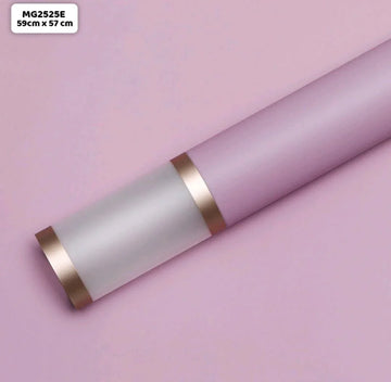 Premium Lilac Wrapping Sheets (20 Sheets) - Elegant Prints & Vibrant Colors