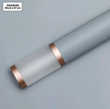 Premium Grey Wrapping Paper Sheets (20 Sheets) - Elegant Prints & Vibrant Colors
