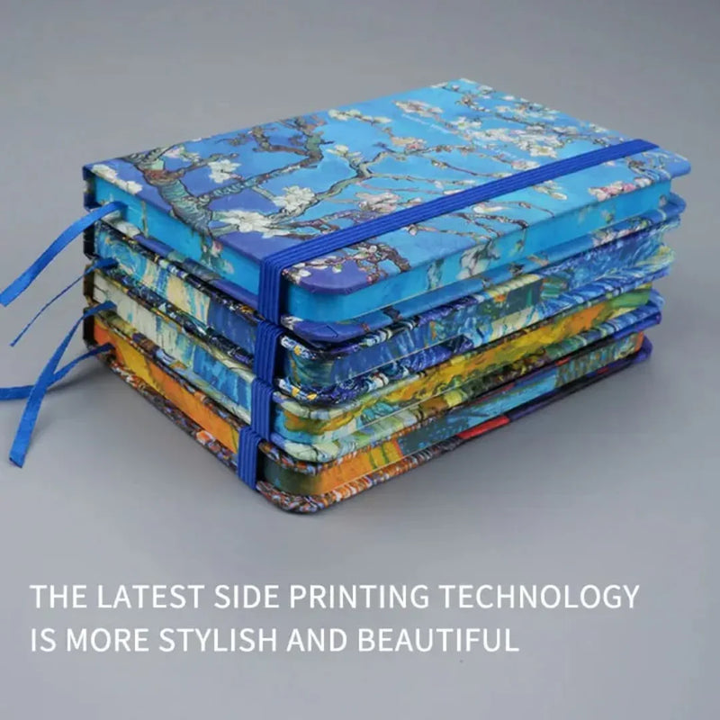 Van Gogh Mini Journal Diary I Pocket Journal ruled I Pocket diary van gogh