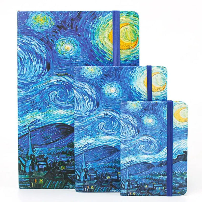 Van Gogh Mini Journal Diary I Pocket Journal ruled I Pocket diary van gogh