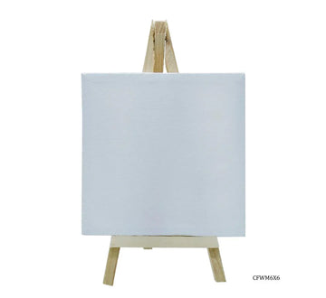 Canvas Frame with Mini Easel Combo 6x6 (1pcs) pack of 1