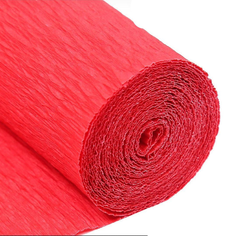 Crepe Paper Sheet l 20X46 cm l Perfect for DIY Crafts & Flower Making l Pack of 3 sheets
