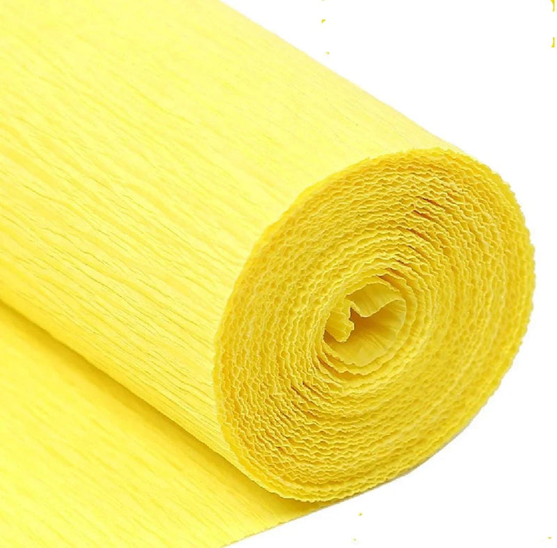 Crepe Paper Sheet l 20X46 cm l Perfect for DIY Crafts & Flower Making l Pack of 3 sheets