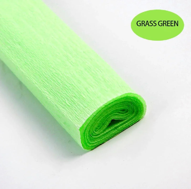 Crepe Paper Sheet l 20X46 cm l Perfect for DIY Crafts & Flower Making l Pack of 3 sheets
