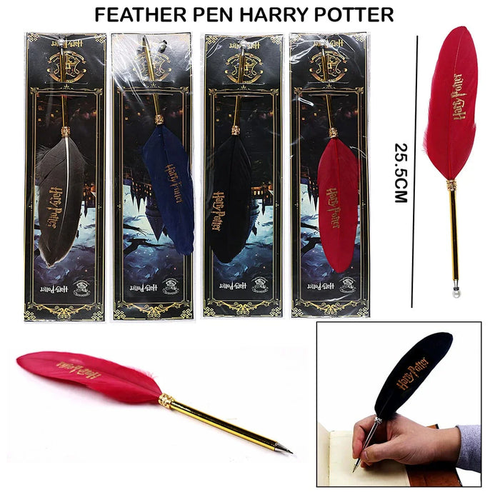 Feather Quill Ballpoint Pen - RAW4419 (Assorted Color)