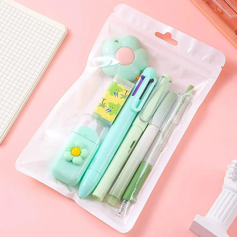 Pastel Stationery combo kit  l Pack of 1 Contains 7 pcs