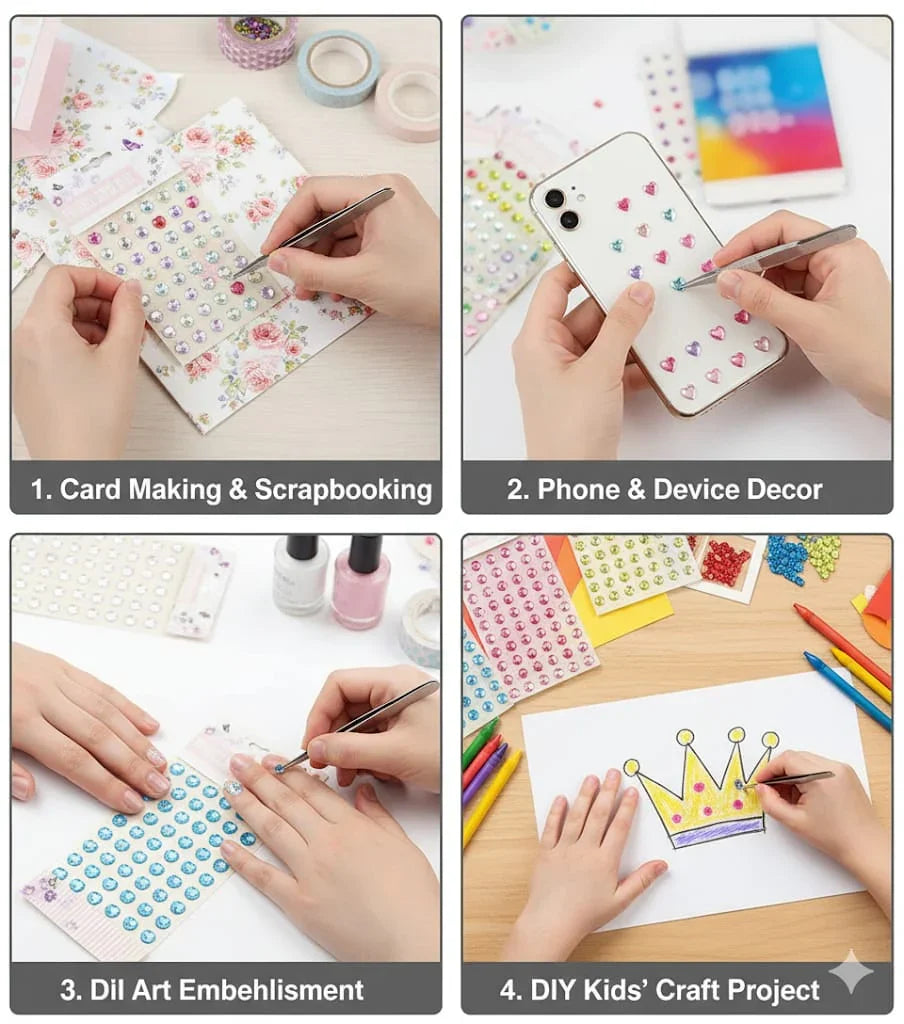 Sticker Diamond Dot Or Heart Raw1240 8812/8816