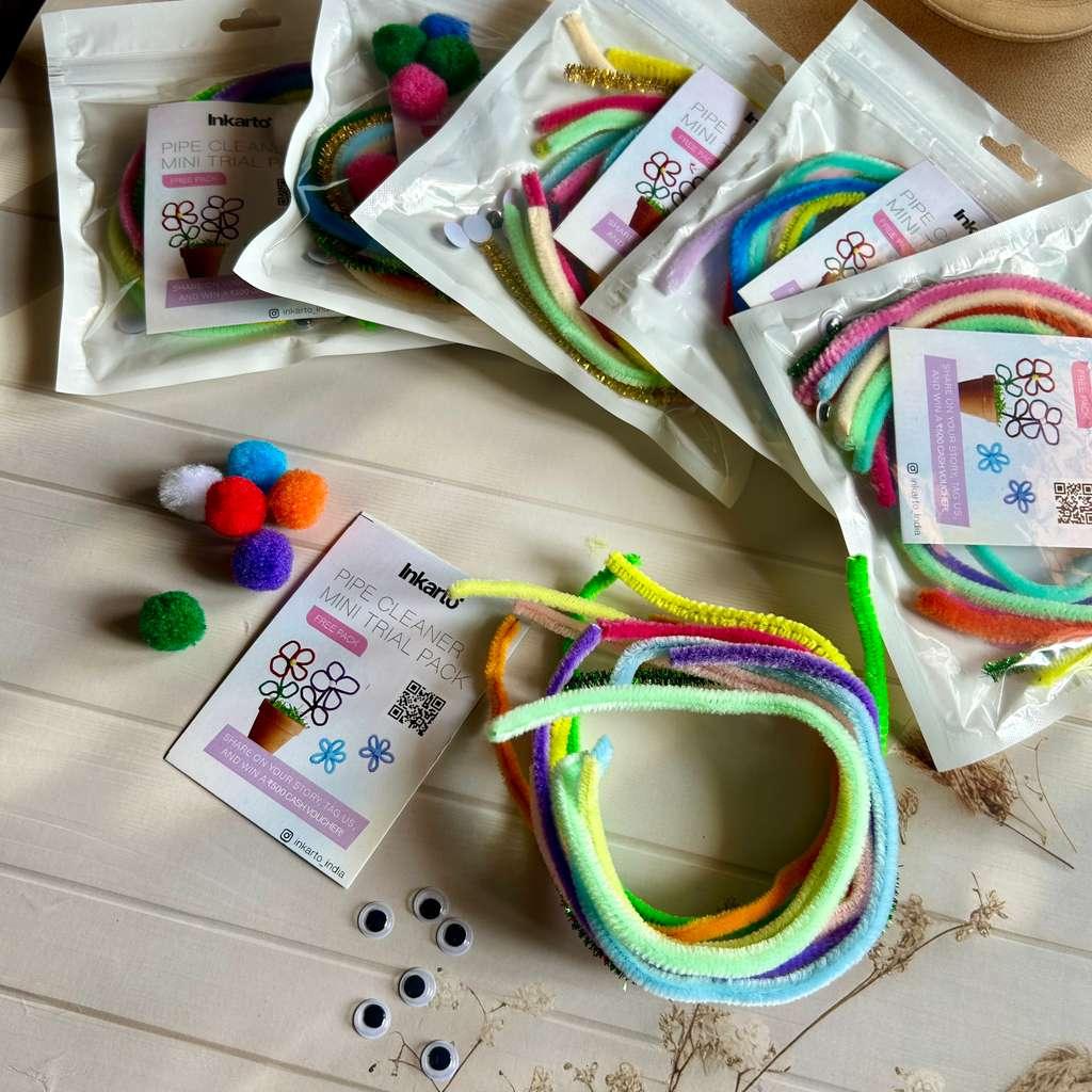 Free gift: Craft pipe cleanner mini pack