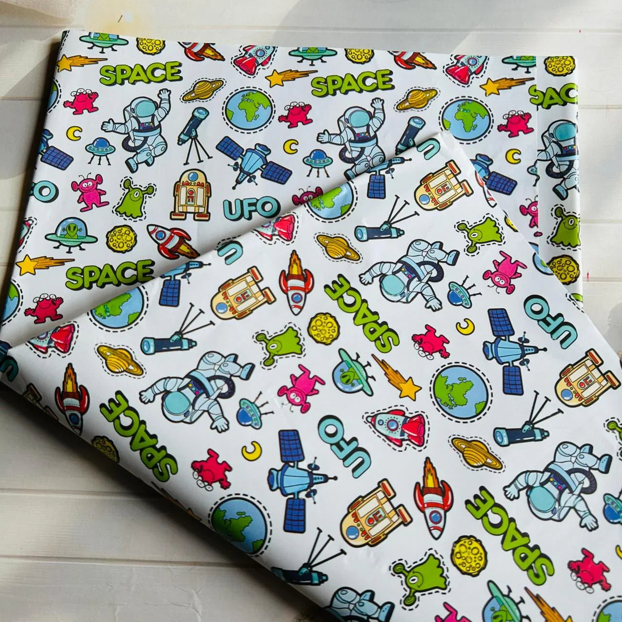 Chrome Wrapping paper large size | 20 piece in 1 pack