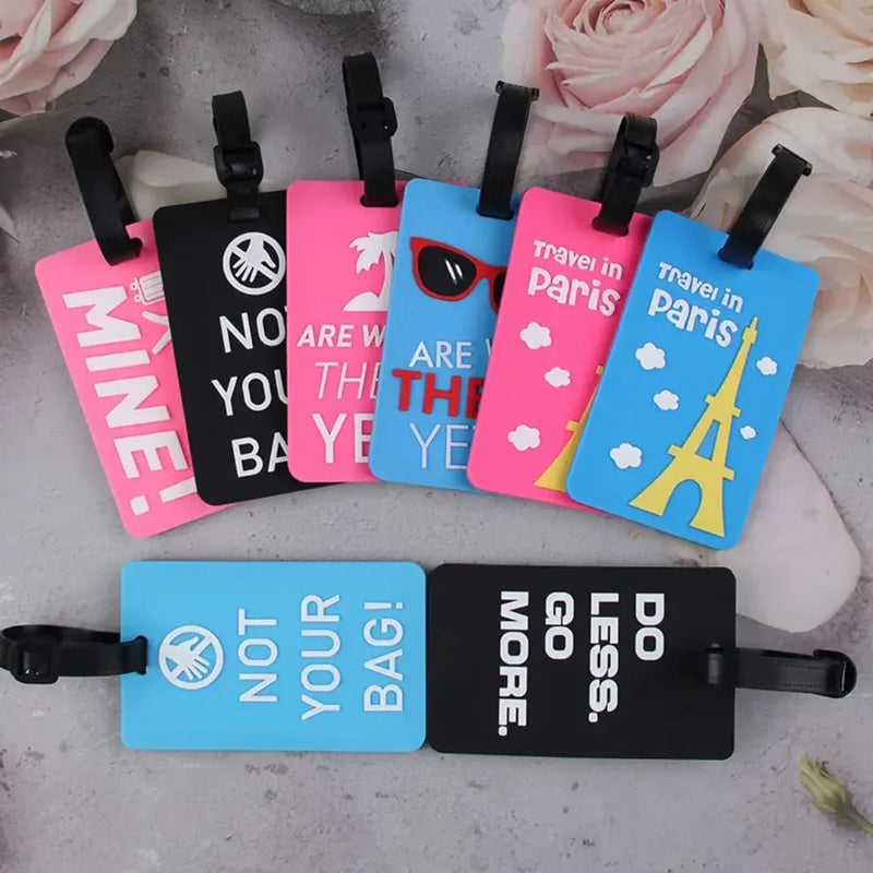 Luggage Tag Silicon ( pack of 1)