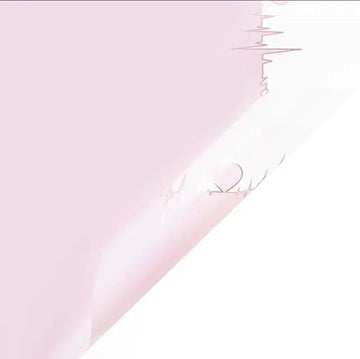 Premium Pink Hearbeat Wrapping Paper Sheets (Pack of 20 Sheets) | Gift Wrappers | Premium 2026 Edition