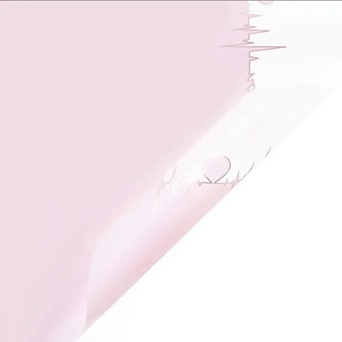 Premium Pink Hearbeat Wrapping Paper Sheets (Pack of 20 Sheets) | Gift Wrappers | Premium 2026 Edition