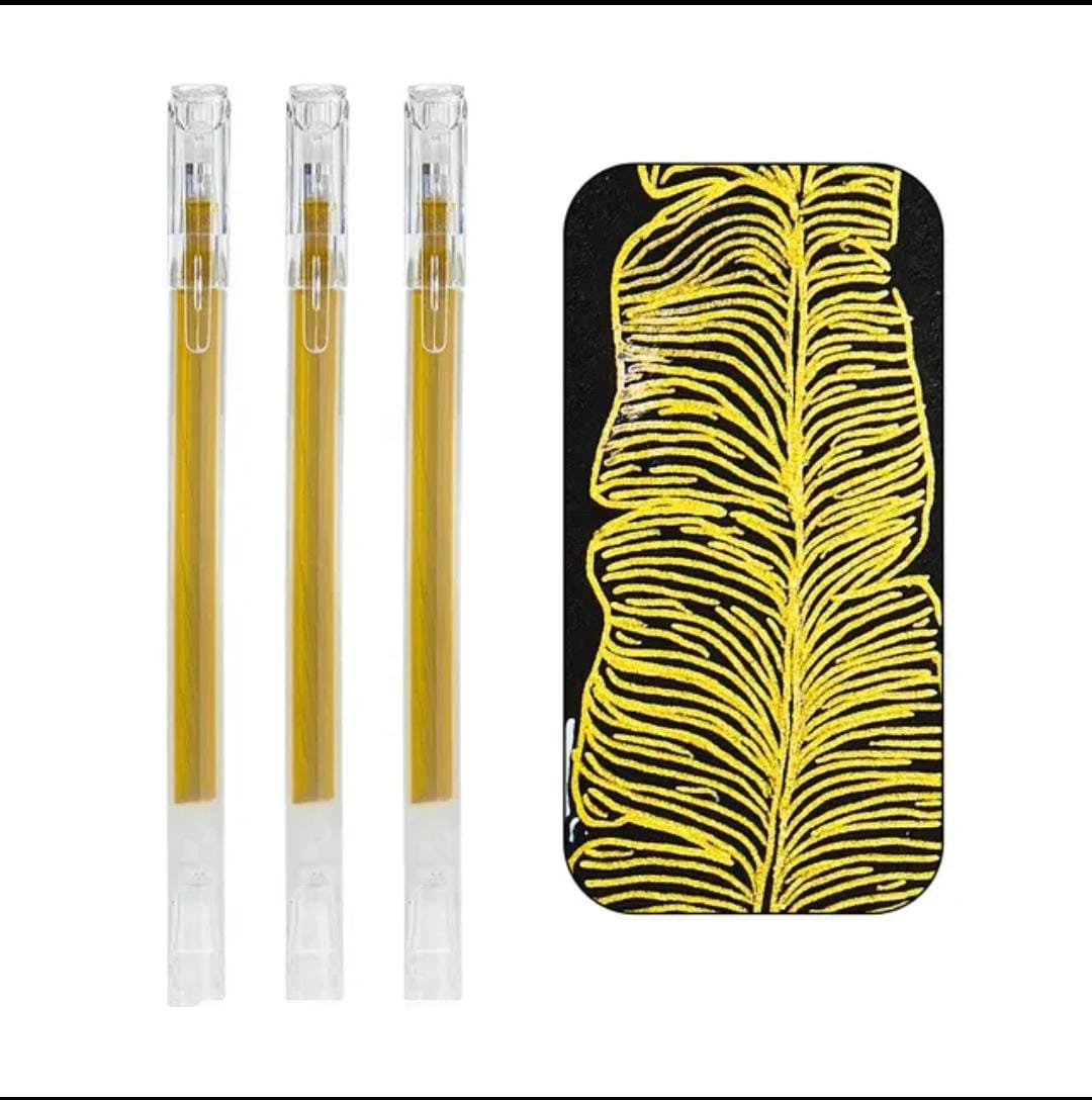 (Buy 1 get 1 free ) White Gel Pen l  Mandala White Pen for doodling and projects l Pack of 1 pen