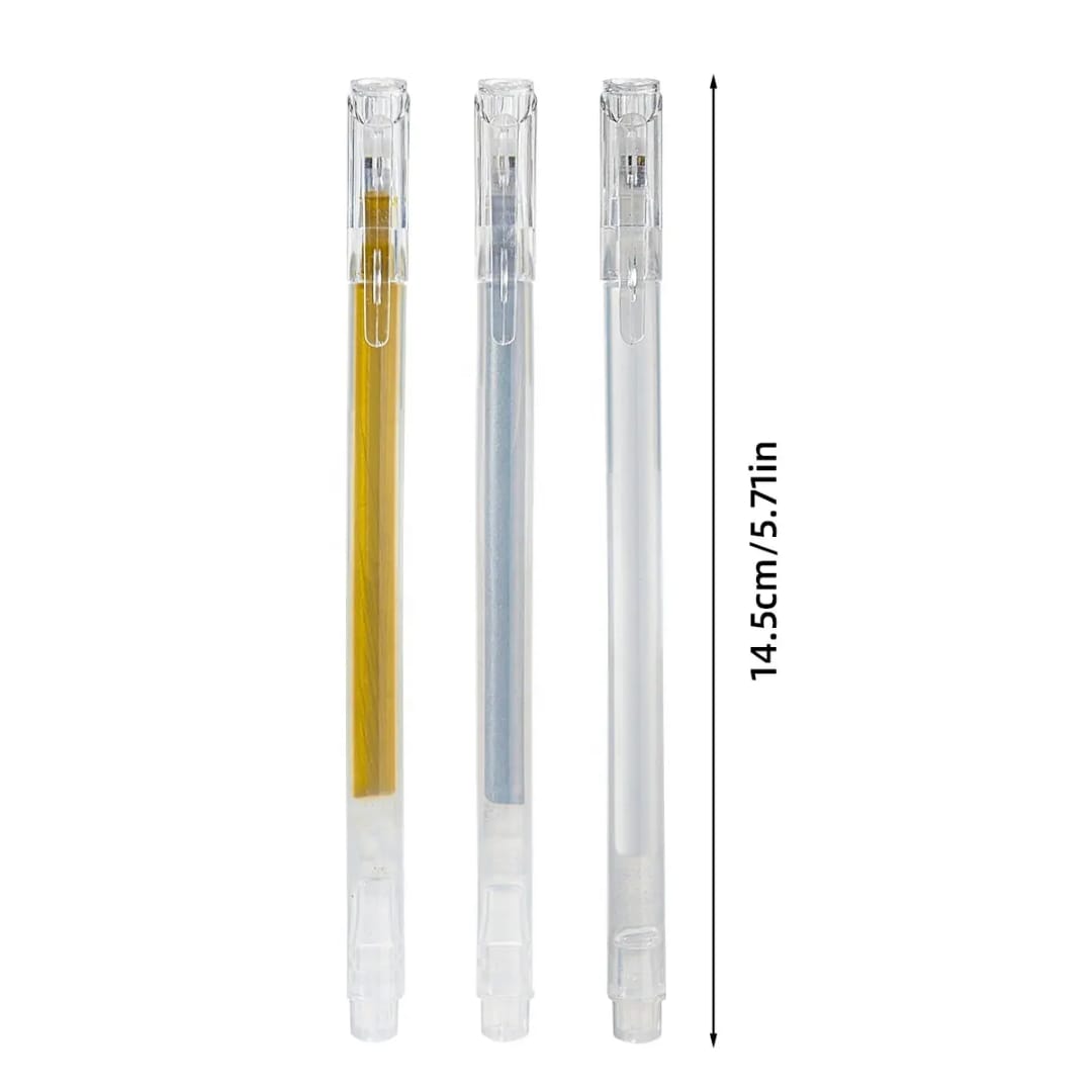 (Buy 1 get 1 free ) White Gel Pen l  Mandala White Pen for doodling and projects l Pack of 1 pen