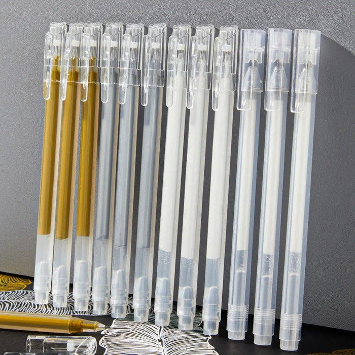 (Buy 1 get 1 free ) White Gel Pen l  Mandala White Pen for doodling and projects l Pack of 1 pen