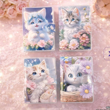 Kawaii Kitty Aesthetic A6 Diary for Journal & Notes l Ruled | Pack of 1