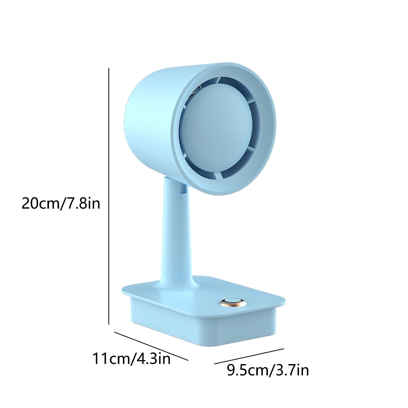 Mini Rechargeable Table Fan with Phone Stand | Portable USB Cooling Fan | Pack of 1