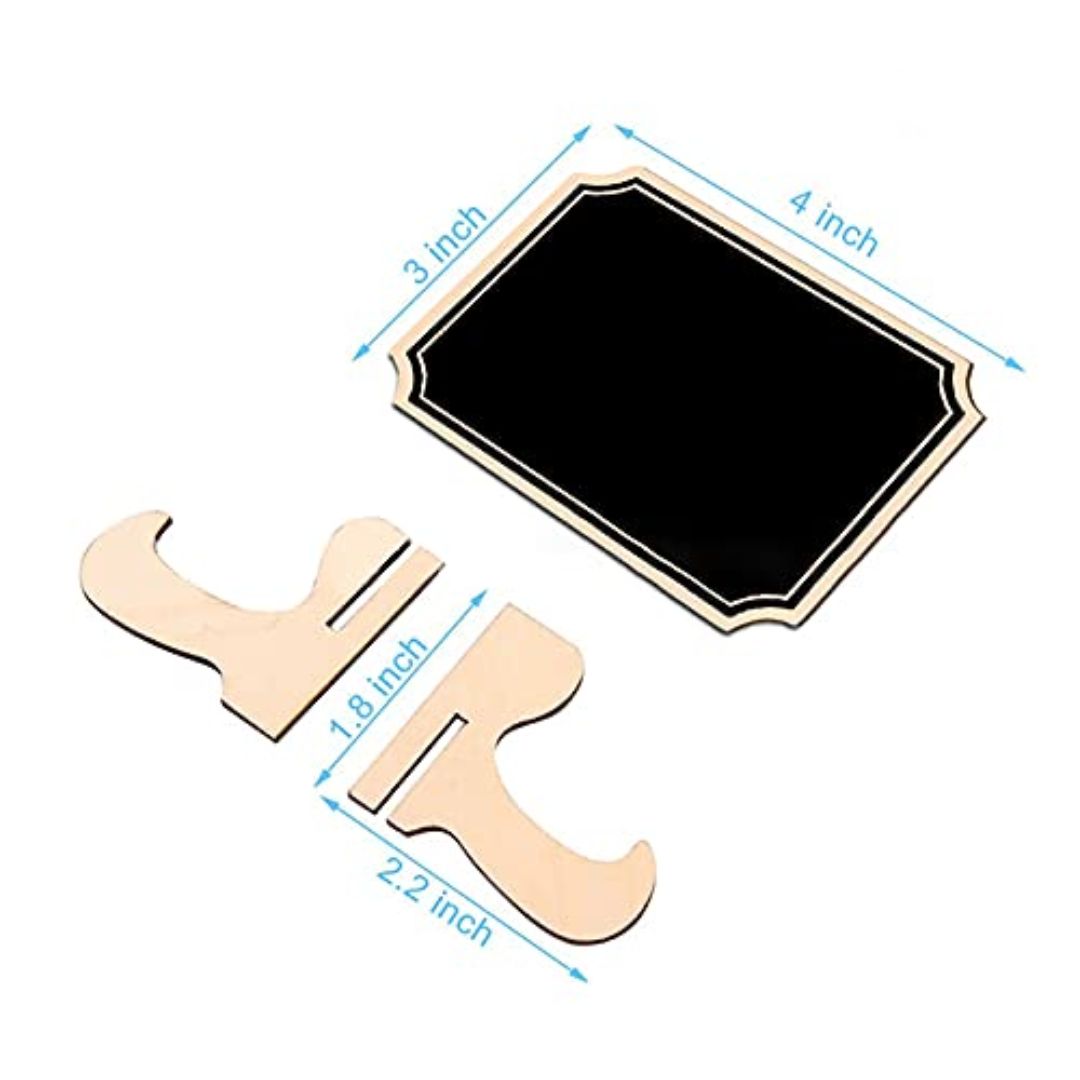 Wooden Blackboard with Stand | Pack Of 1