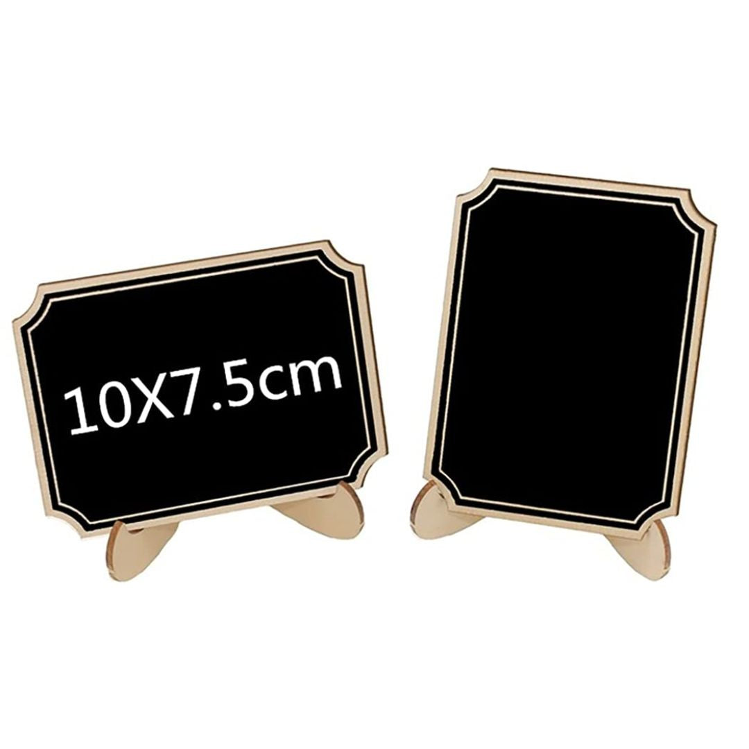Wooden Blackboard with Stand | Pack Of 1