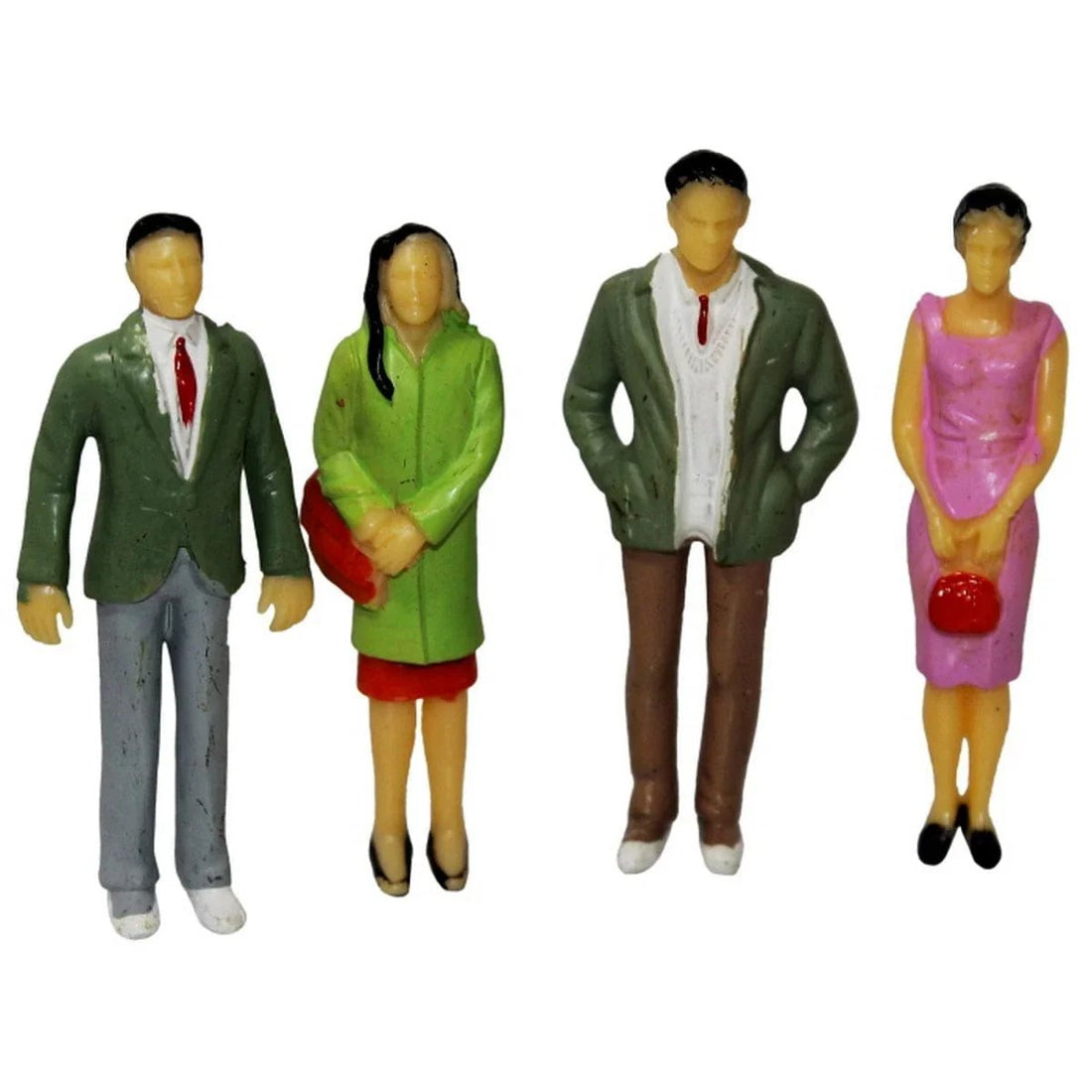Miniature Model Figure Humans 10 Pcs XCR-1.25