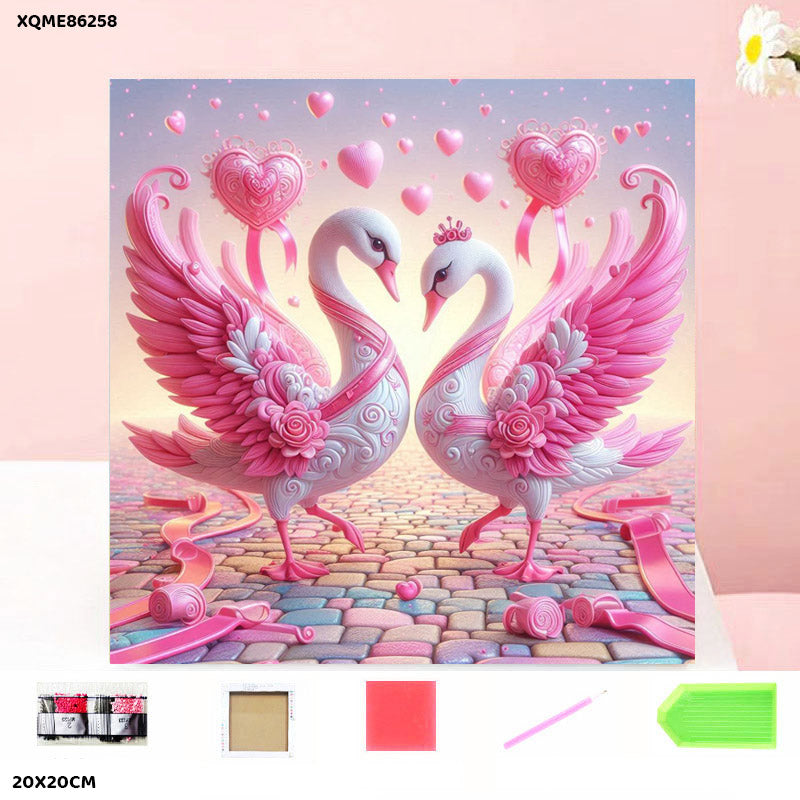 DIY Diamond Painting Kit 20x20cm - Diamond Art Craft Set (Design 3)