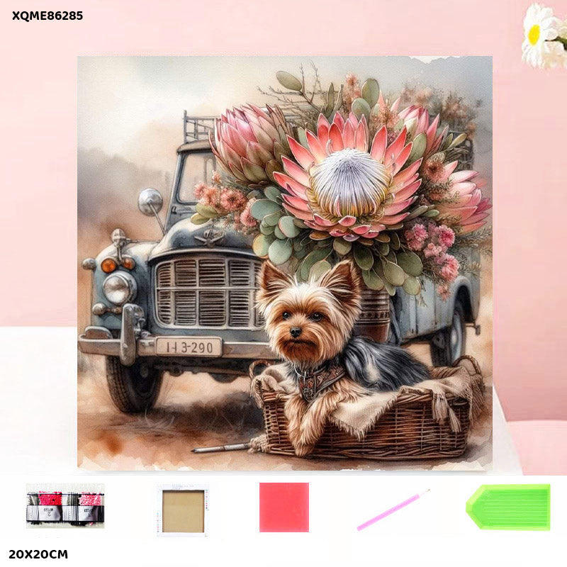 DIY Diamond Painting Kit 20x20cm - Diamond Art Craft Set (Design 7)