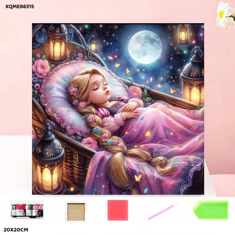 DIY Diamond Painting Kit 20x20cm - Diamond Art Craft Set (Design 8)