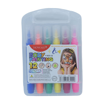 Face & Body Painting Markers 12 Colors