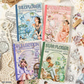 Yinmo Flower Sticker Book - 20 Sheets for Journaling