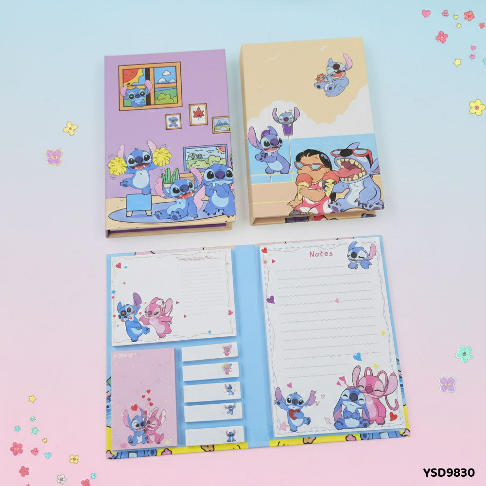 Desk Planner I Sticky Cartoon Print I 112x167mm
