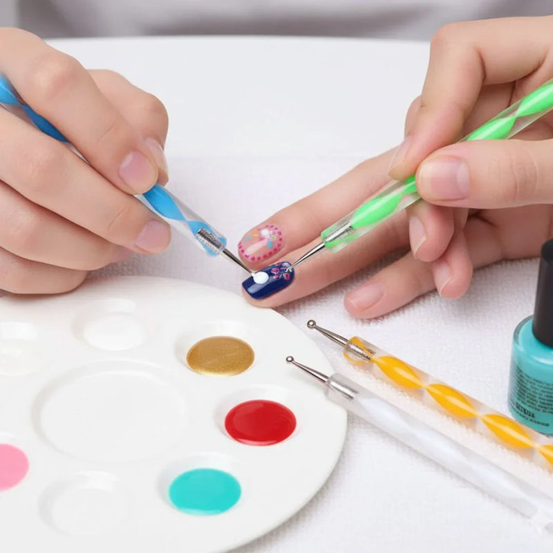 Mandala Dotting Tools with Acrylic Handles | 5-Piece Set