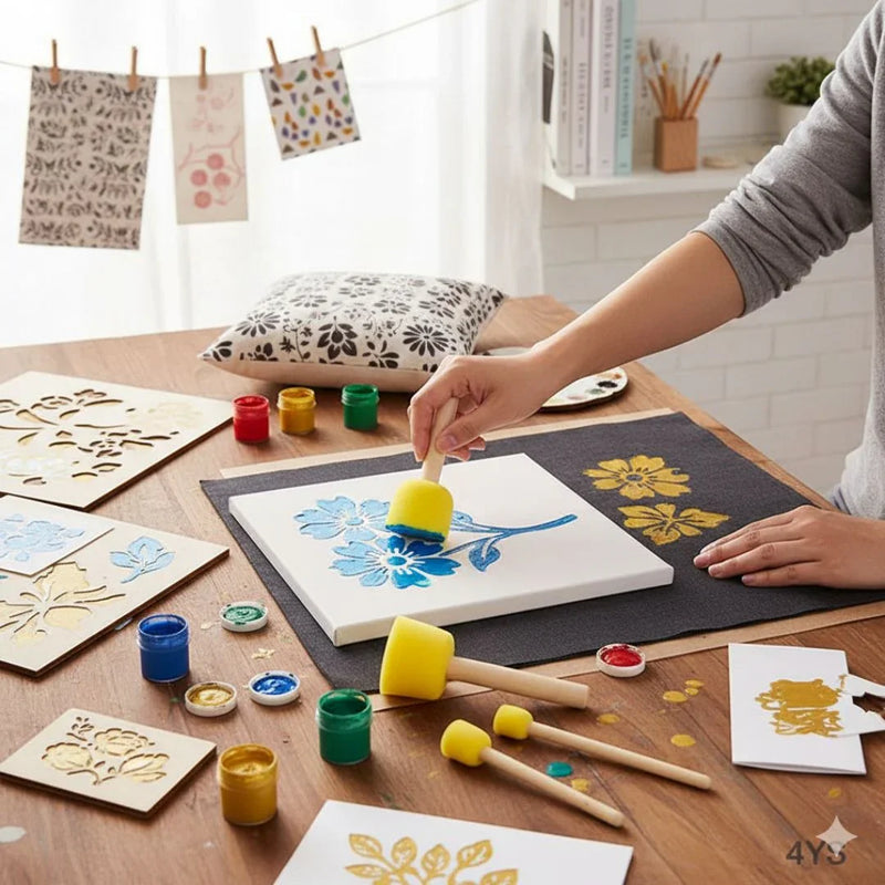 Sponge Dabbing Brush - 4 Piece set