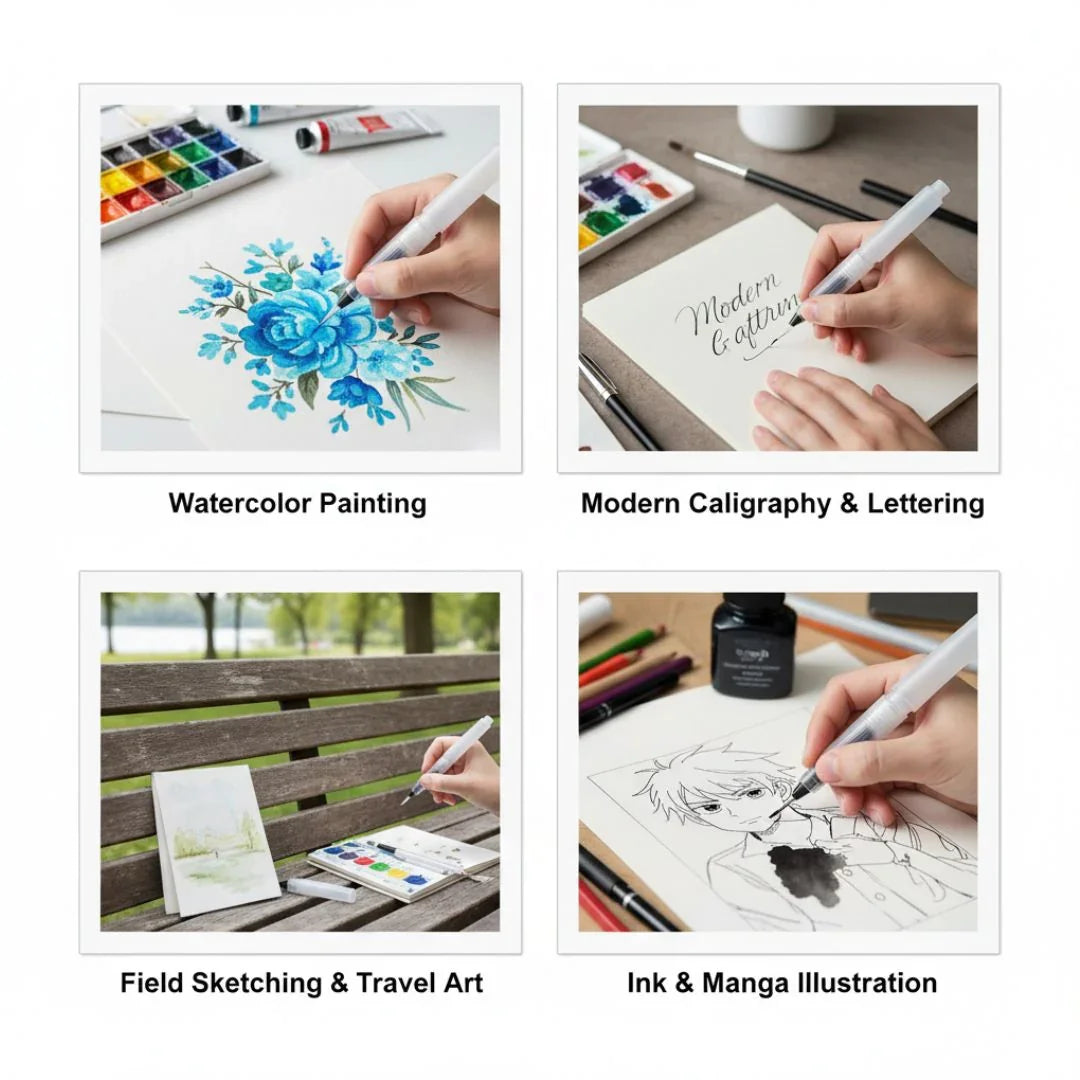 Refillable brush pens (Contain 1 Unit Brush pens)- Reusable Bumper Offer