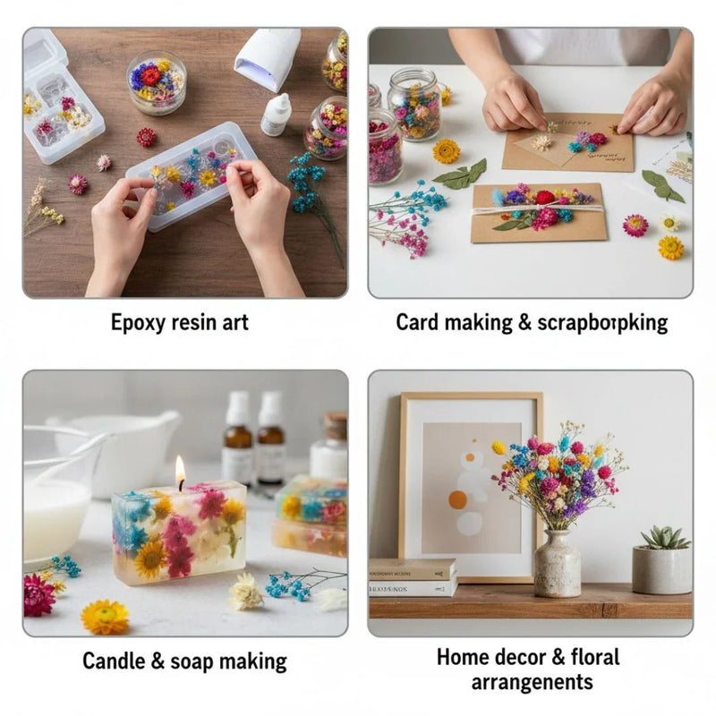 Dried Flower Box for Resin art & Journaling