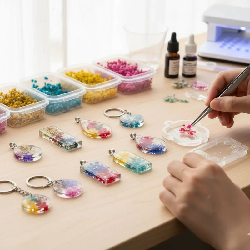 Dried Flower Box for Resin art & Journaling