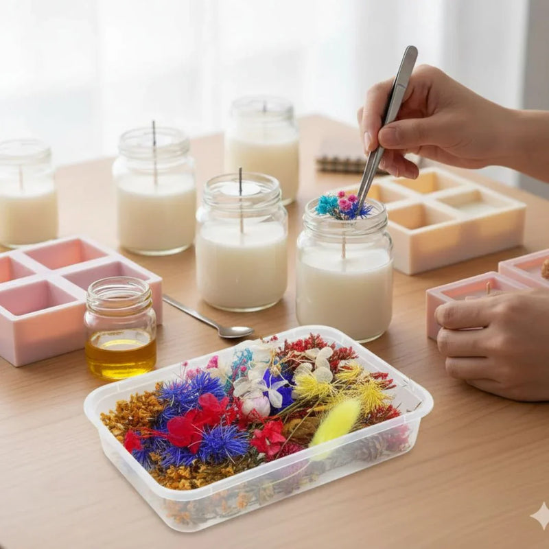 Dried Flower Box for Resin art & Journaling