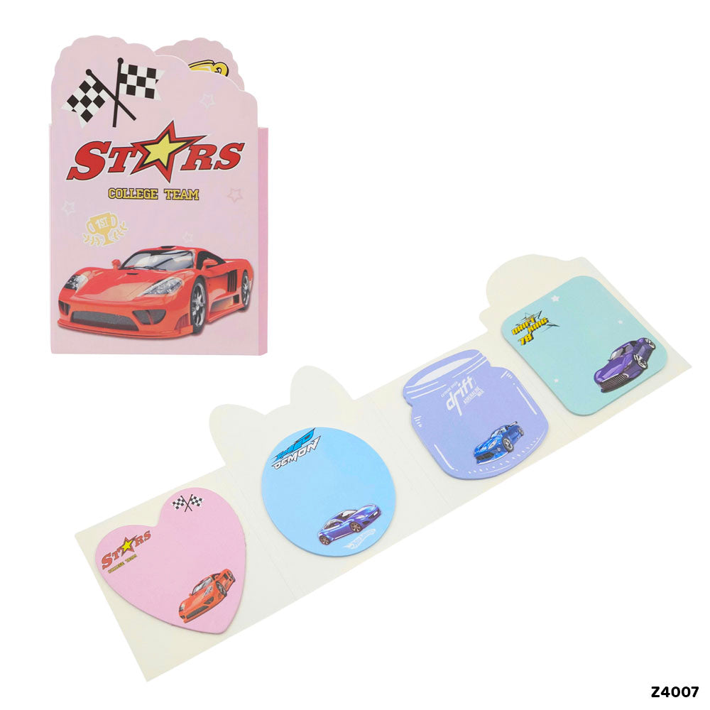 4-in-1 Cute Design Sticky Notes Marker Set (Design 3)