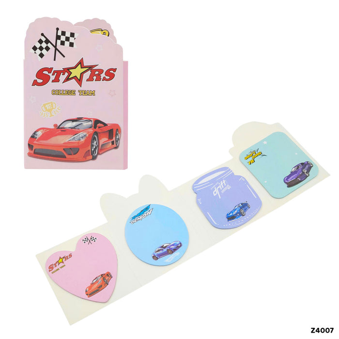 4-in-1 Cute Design Sticky Notes Marker Set (Design 3)
