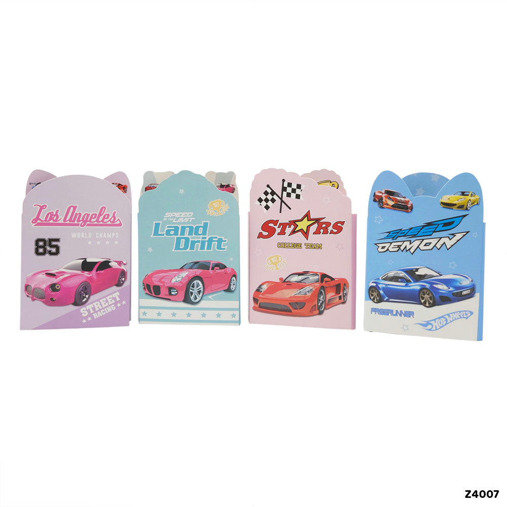4-in-1 Cute Design Sticky Notes Marker Set (Design 3)