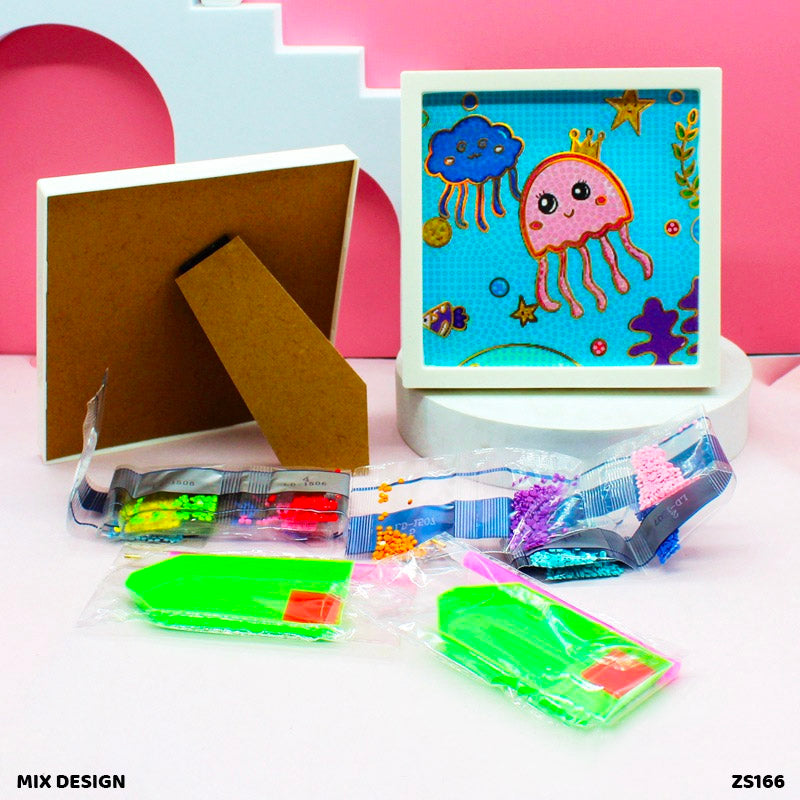 DIY Diamond Painting Kit 16x16cm - Diamond Art Craft Set