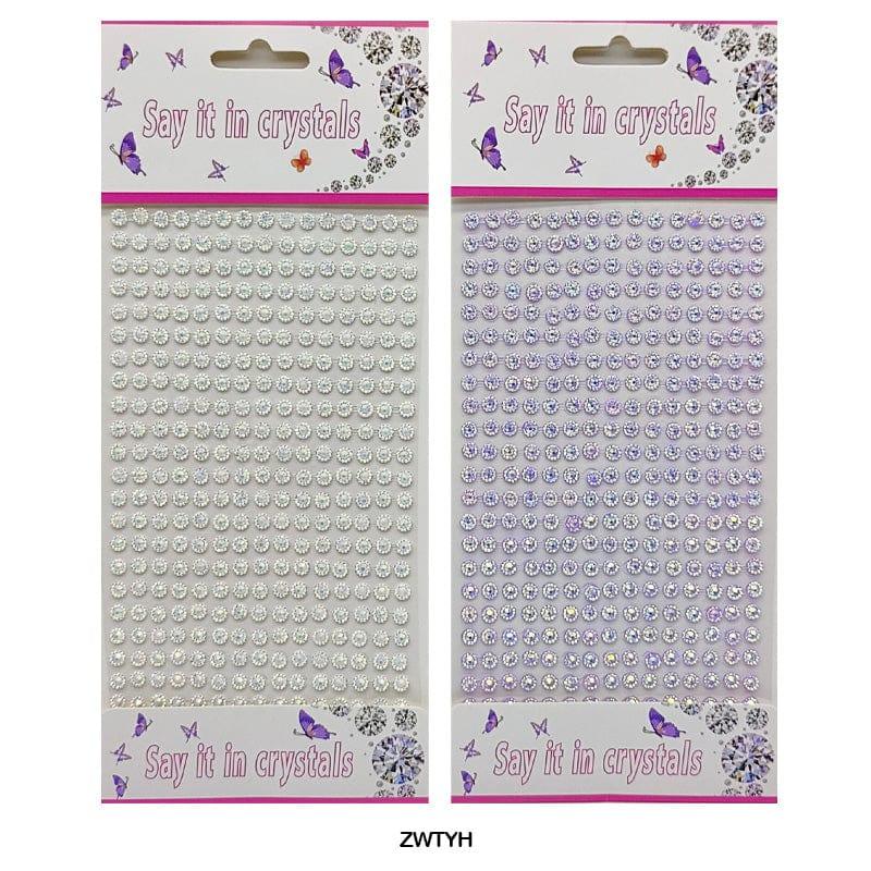 Doted Diamond Crystals Sticker (Zwtyh)