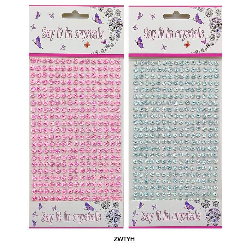 Doted Diamond Crystals Sticker (Zwtyh)