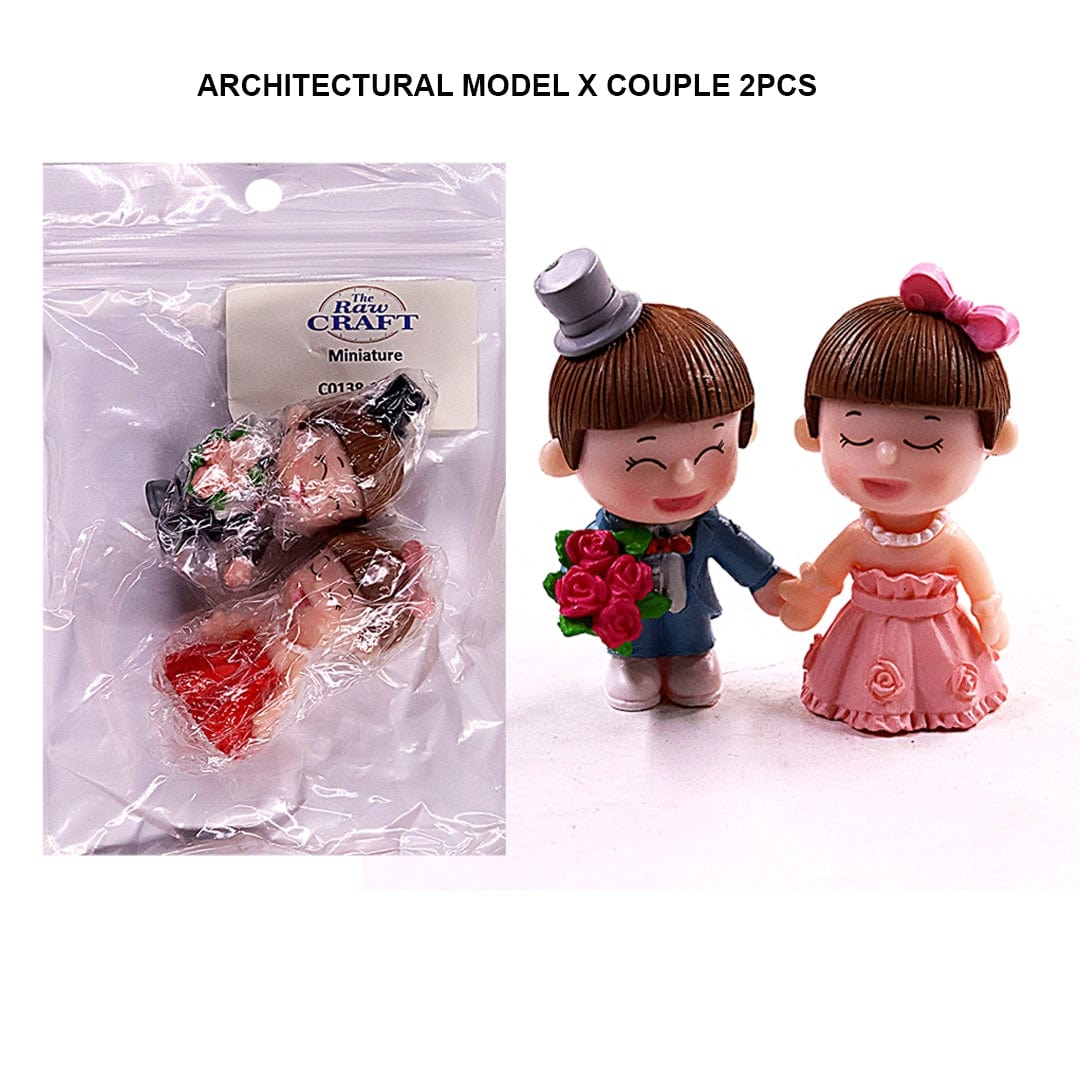 Ravrai Craft - Mumbai Branch Arts & Crafts architectural model x couple 2pcs