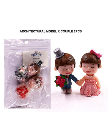 Architectural Model X Couple 2Pcs Rawmi-324 C0138 | INKARTO