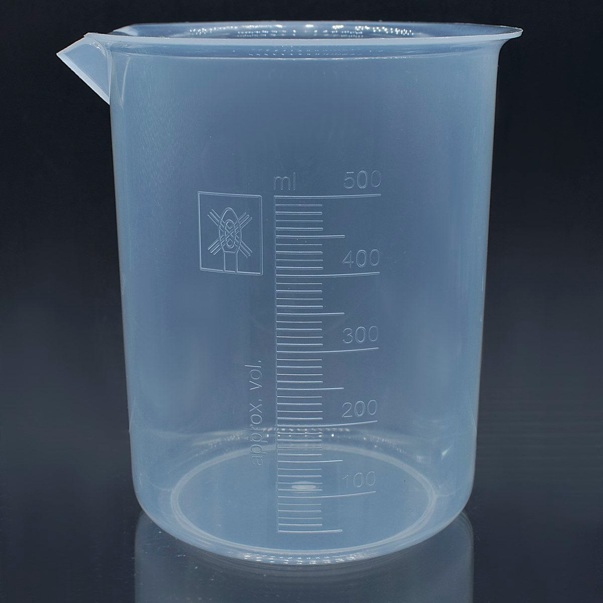 jags-mumbai Tools Beaker Plastic Measuring 50/100/250/500ML BPM4PSET