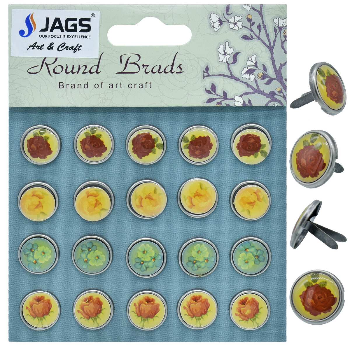 jags-mumbai Office Desk Stationery Brads Push Pin