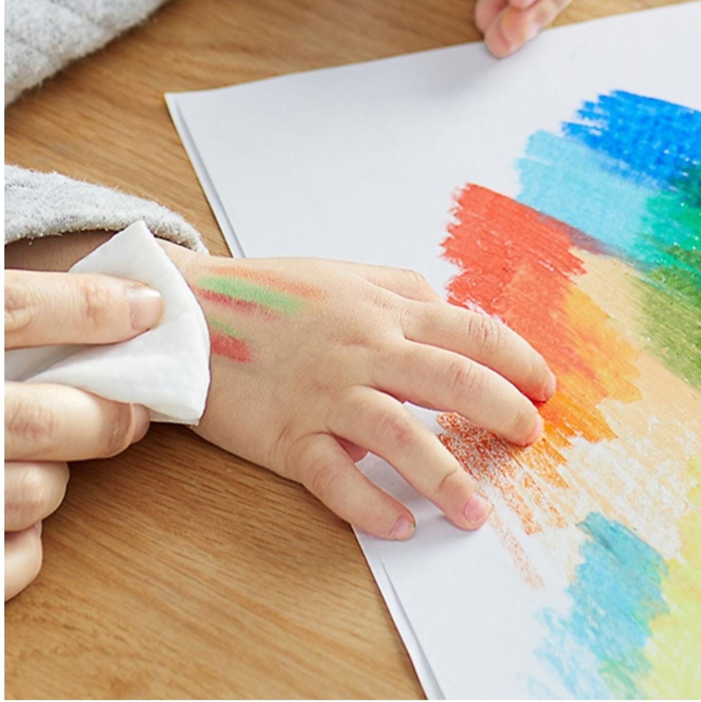Crayons Pastel Painting, Crayons Kids School
