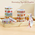 Bright International Washi Tape Kawaii Kiki and Nini in Flower Iceland Washi Tape (Masking Tape) - Pack of 20